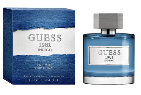 guess 1981 indigo for men.